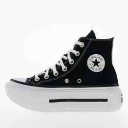 Кроссовки женские Converse Chuck Taylor All Star Lift Double Stack A12975C - черные