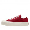 Кроссовки Converse Chuck Taylor All Star Lift Platform Valentine's Day A13653C - красные