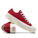 Кроссовки Converse Chuck Taylor All Star Lift Platform Valentine's Day A13653C - красные
