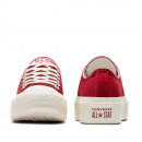 Кроссовки Converse Chuck Taylor All Star Lift Platform Valentine's Day A13653C - красные