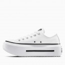 Женские кроссовки Converse Chuck Taylor All Star Lift Double Stack Platform A15491C - белые