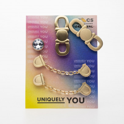 Прищепки Crocs Jibbitz Recollect Shoelery 5 Pack 10012935 - многоцветные