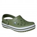Мужские шлепанцы Crocs Crocband 11016-3BX - зеленые