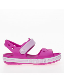 Сандалии Crocs Bayaband Sandal 205400-6QQ - розовые