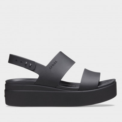 Кроксы Crocs Brooklyn Low Wedge 206453-060 - черные
