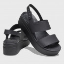Кроксы Crocs Brooklyn Low Wedge 206453-060 - черные