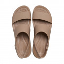 Кроксы Crocs Brooklyn Low Wedge 206453-2EL - бежевые