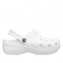 Женские шлепанцы Crocs Classic Platform Clog 206750-100 - белые