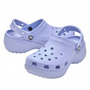 Женские сабо Crocs Classic Platform Clog 206750-453 - фиолетовые