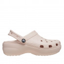 Женские сабо Crocs Classic Platform Clog 206750-6UR - розовые
