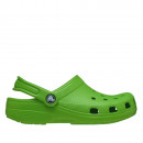 Детские шлепанцы Crocs Classic Clog 206991-30T - зеленые