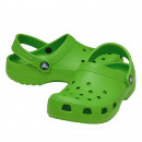 Детские шлепанцы Crocs Classic Clog 206991-30T - зеленые