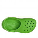 Детские шлепанцы Crocs Classic Clog 206991-30T - зеленые