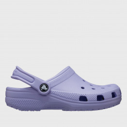 Кирзовые тапочки Crocs Classic Clog 206991-5BN - фиолетовые