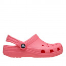 Детские шлепанцы Crocs Classic Clog 206991-6UI - розовые