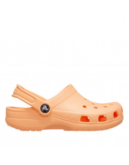 Молодежные шлепанцы Crocs Classic Clog 206991-86A - оранжевые