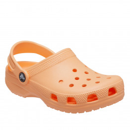 Молодежные шлепанцы Crocs Classic Clog 206991-86A - оранжевые