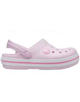 Кроссовки Crocs Crocband Clog 207006-6GD - розовые