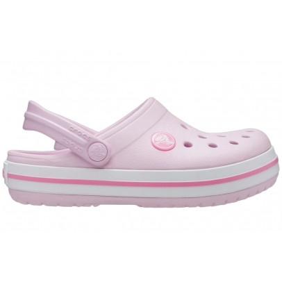 Кроссовки Crocs Crocband Clog 207006-6GD - розовые