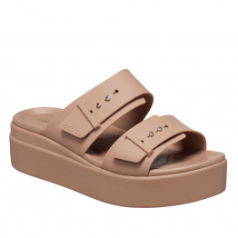 Кроксы Crocs Brooklyn Buckle 207431-2Q9 - бежевые