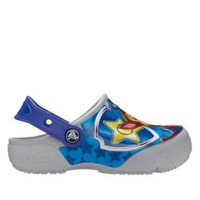 Кроксы Crocs Toddler Fun Lab Paw Patrol Patch Clog 207487-007 - серые