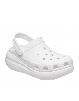 Кроссовки Crocs Classic Crush Clog 207521-100 - белые