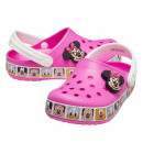 Клапки Crocs Toddler Fun Lab Disney Minnie Mouse Band Clog 207720-6QQ - розовые