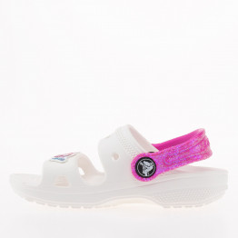 Сандалии Crocs Classic Embellished 207803-100 - белые