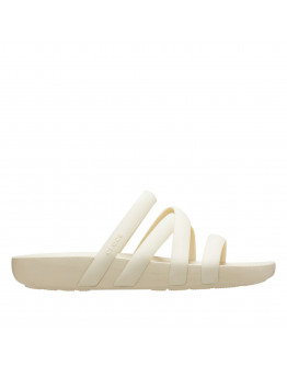Клапки Crocs Splash Strappy Sandal 208217-2Y2 - кремовые