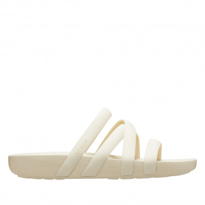 Клапки Crocs Splash Strappy Sandal 208217-2Y2 - кремовые