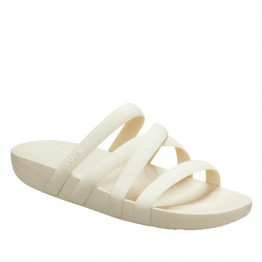Клапки Crocs Splash Strappy Sandal 208217-2Y2 - кремовые