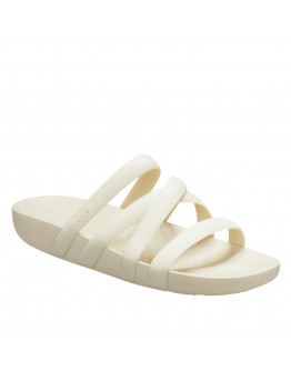 Клапки Crocs Splash Strappy Sandal 208217-2Y2 - кремовые