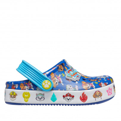 Детские шлепанцы Crocs Toddler PawPatrol Off Court Clog 208853-425 - синие