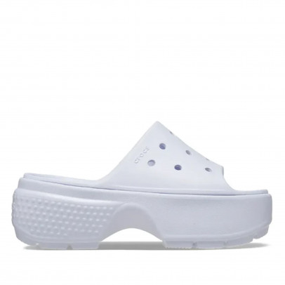 Классические тапочки Crocs Stomp Slide 209346-5AF - синие