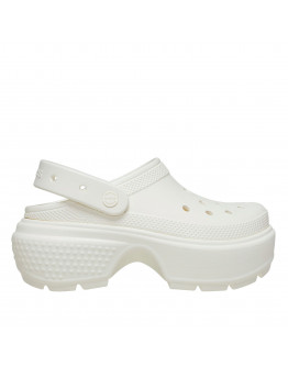 Клапки Crocs Stomp Clog 209347-0WV - белые