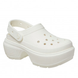 Клапки Crocs Stomp Clog 209347-0WV - белые