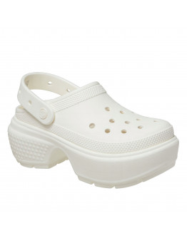 Клапки Crocs Stomp Clog 209347-0WV - белые
