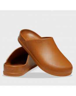 Кроксы Crocs Dylan Clog 209366-21N - коричневые