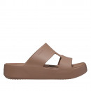Женские шлепанцы Crocs Getaway Platform H-Strap 209409-2Q9 - коричневые