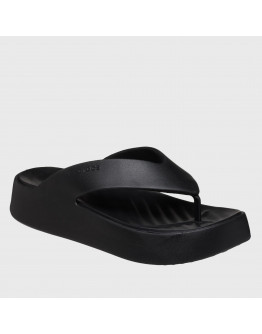 Кроксы Crocs Getaway Platform Flip 209410-001 - черные
