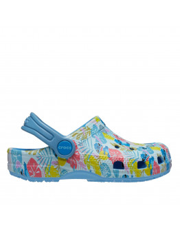 Кроксы Crocs Toddler's Disney Stitch Classic Clog 209471-4TB - голубые