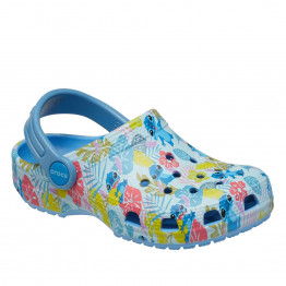 Кроксы Crocs Toddler's Disney Stitch Classic Clog 209471-4TB - голубые
