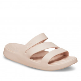 Кроксы Crocs Getaway Strappy 209587-6UR - розовые