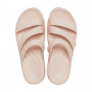 Кроксы Crocs Getaway Strappy 209587-6UR - розовые