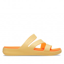 Тапочки Crocs Getaway Strappy 209587-78Z - желтые