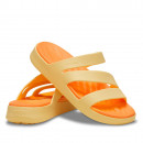 Тапочки Crocs Getaway Strappy 209587-78Z - желтые