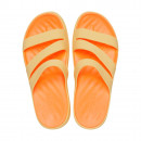Тапочки Crocs Getaway Strappy 209587-78Z - желтые