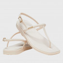 Сандалии Crocs Miami Thong Flip 209793-0WW - бежевые