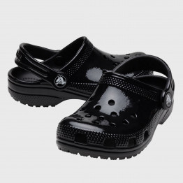 Кроксы Crocs Classic High Shine Clog 209834-001 - черные