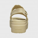 Клапки Crocs Brooklyn Woven Low Wedge 209977-212 - бежевые